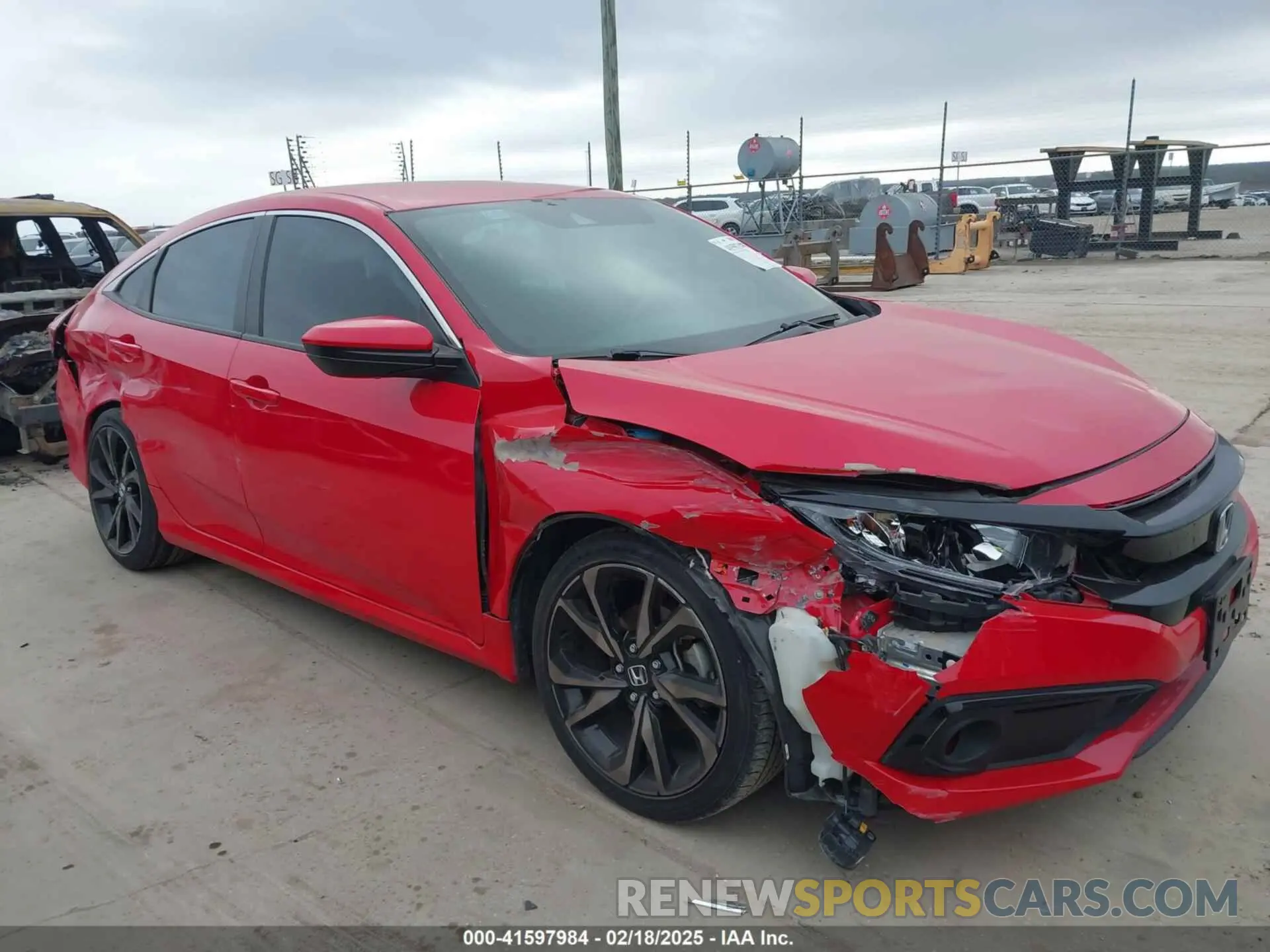 6 Фотография поврежденного автомобиля 2HGFC2F80KH542452 HONDA CIVIC 2019