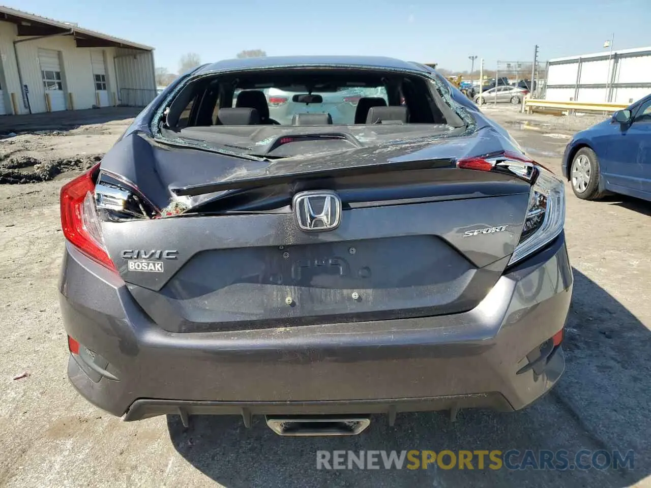 6 Photograph of a damaged car 2HGFC2F80KH565567 HONDA CIVIC 2019