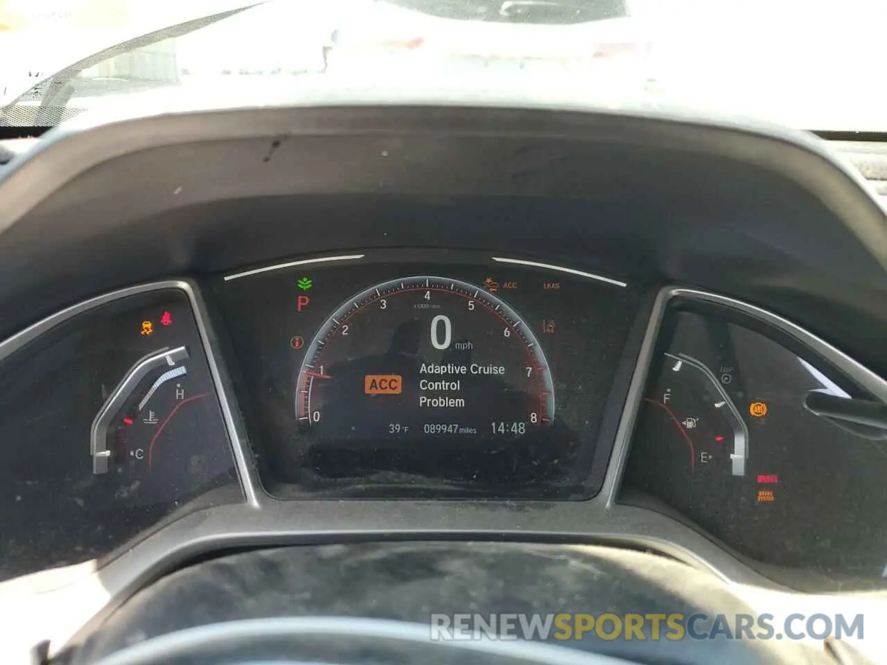 9 Photograph of a damaged car 2HGFC2F80KH565567 HONDA CIVIC 2019