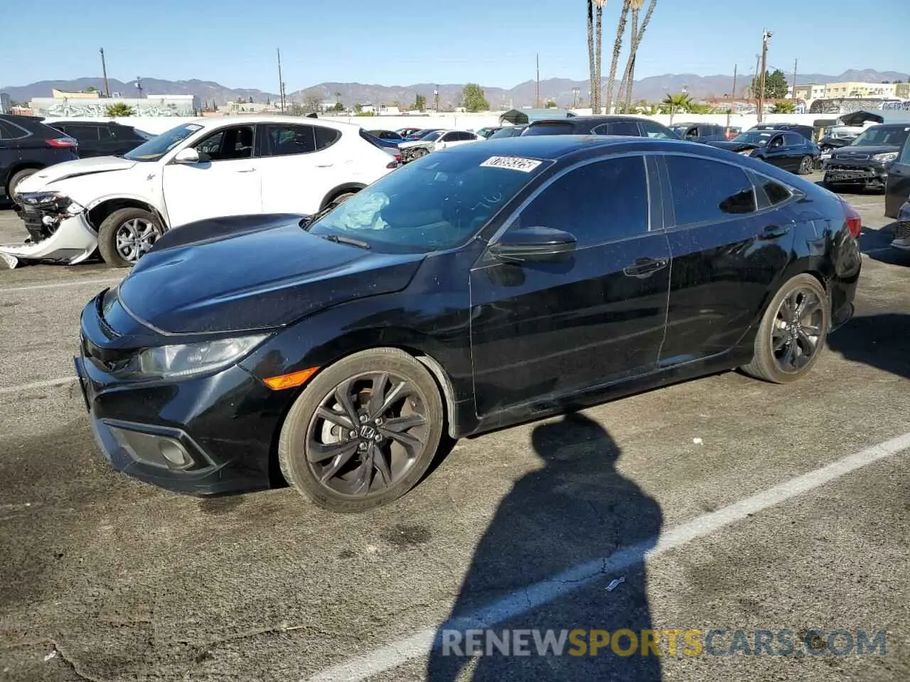 1 Фотография поврежденного автомобиля 2HGFC2F80KH577461 HONDA CIVIC 2019