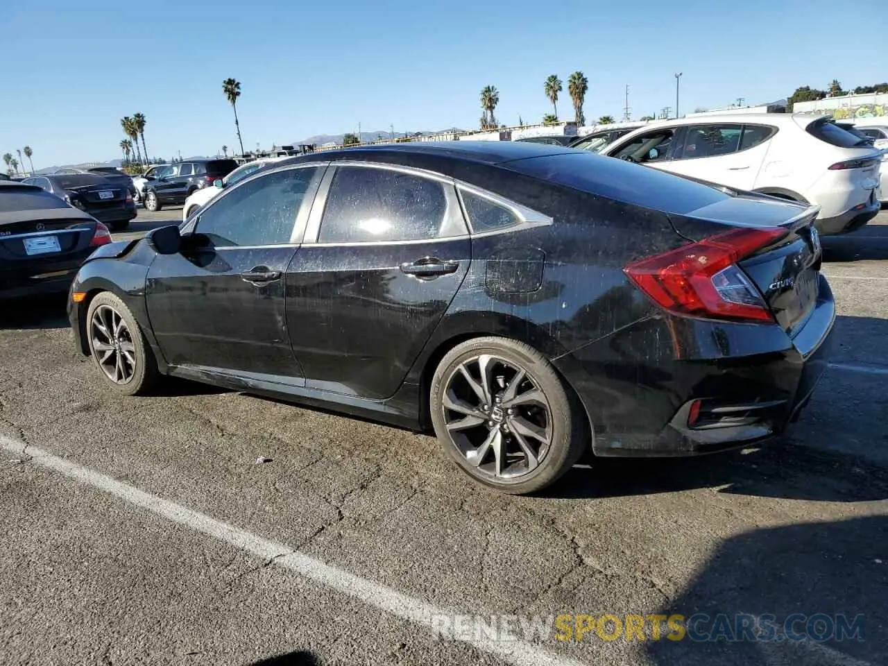 2 Фотография поврежденного автомобиля 2HGFC2F80KH577461 HONDA CIVIC 2019