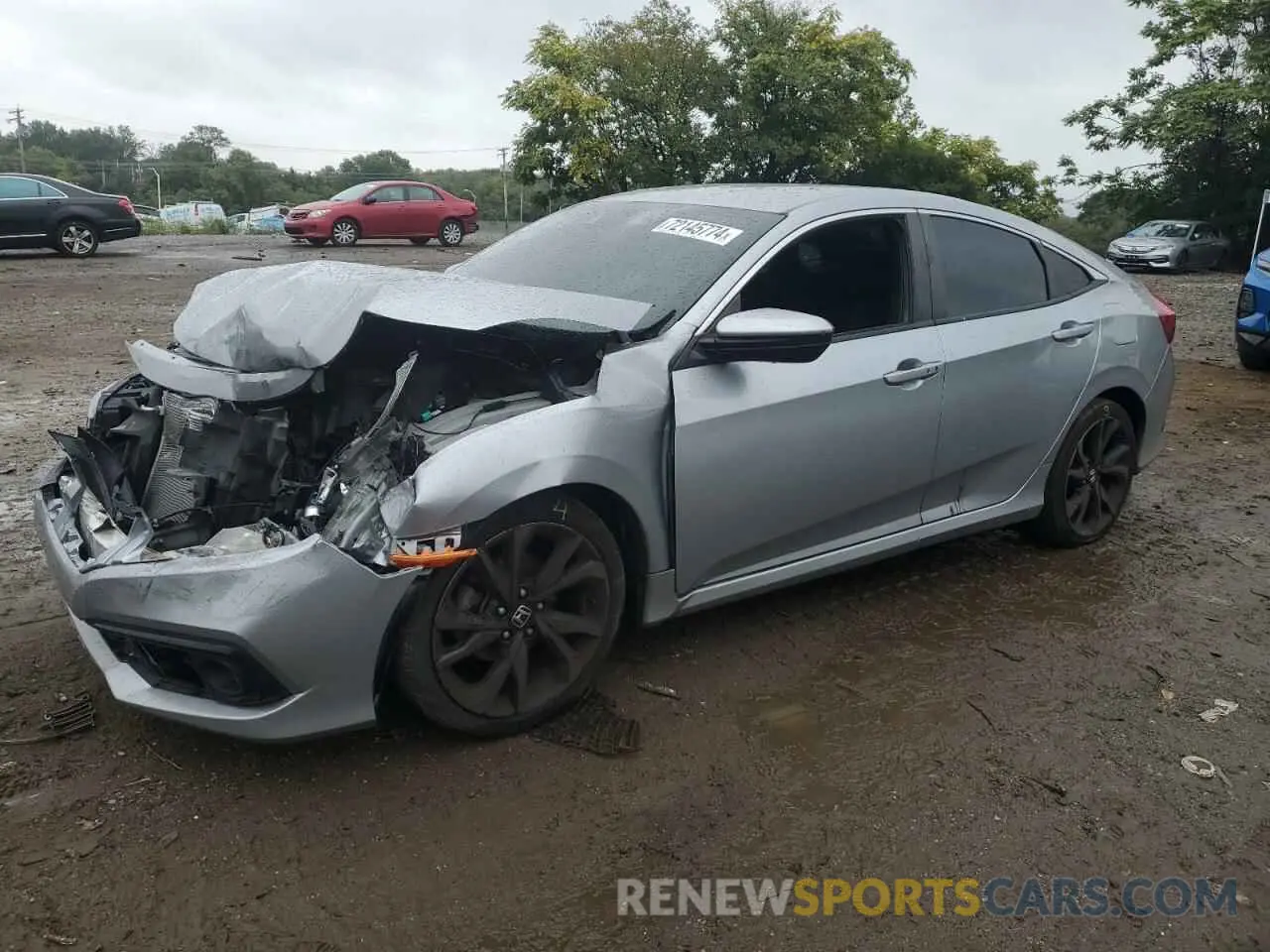 1 Фотография поврежденного автомобиля 2HGFC2F80KH583583 HONDA CIVIC 2019