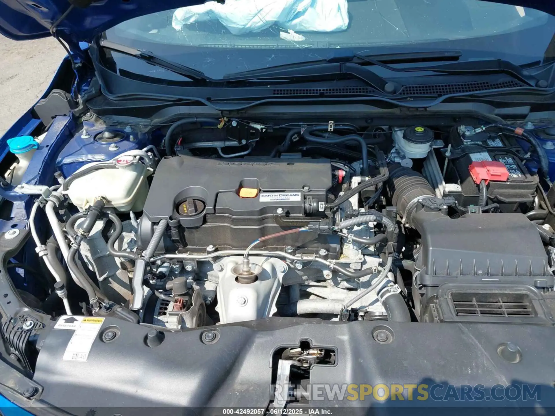 10 Photograph of a damaged car 2HGFC2F80KH594082 HONDA CIVIC 2019