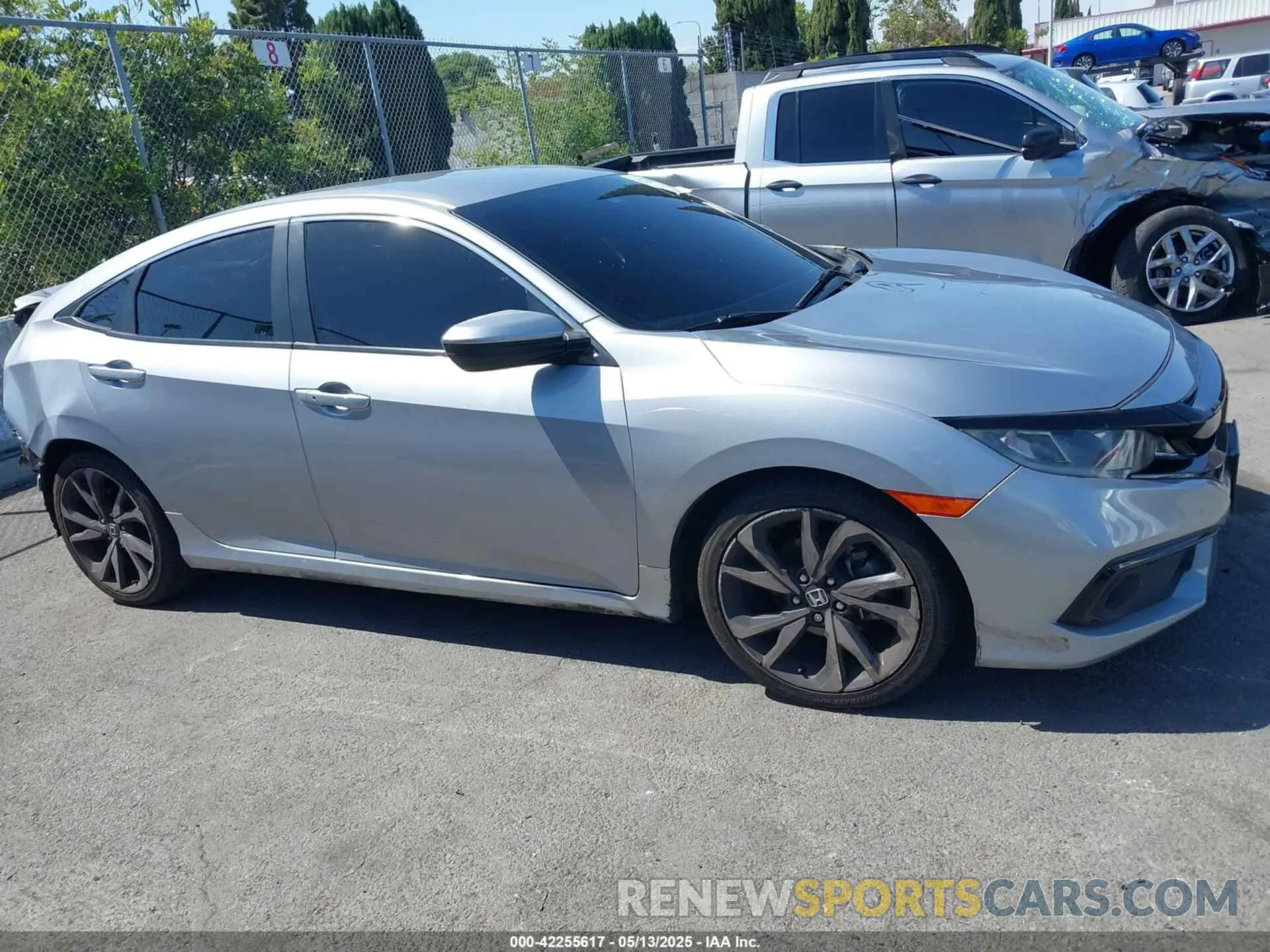 14 Photograph of a damaged car 2HGFC2F80KH600754 HONDA CIVIC 2019