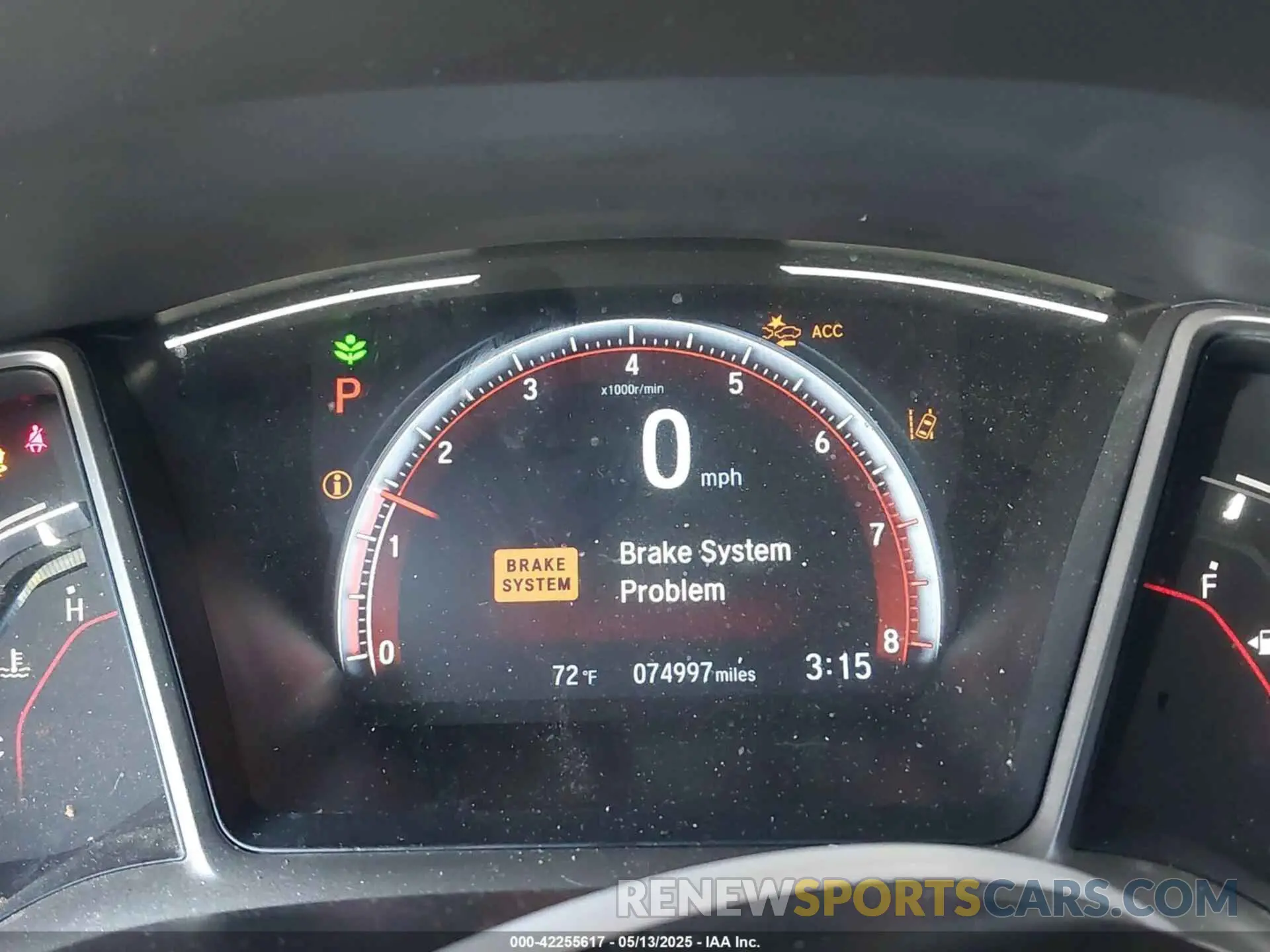 16 Photograph of a damaged car 2HGFC2F80KH600754 HONDA CIVIC 2019
