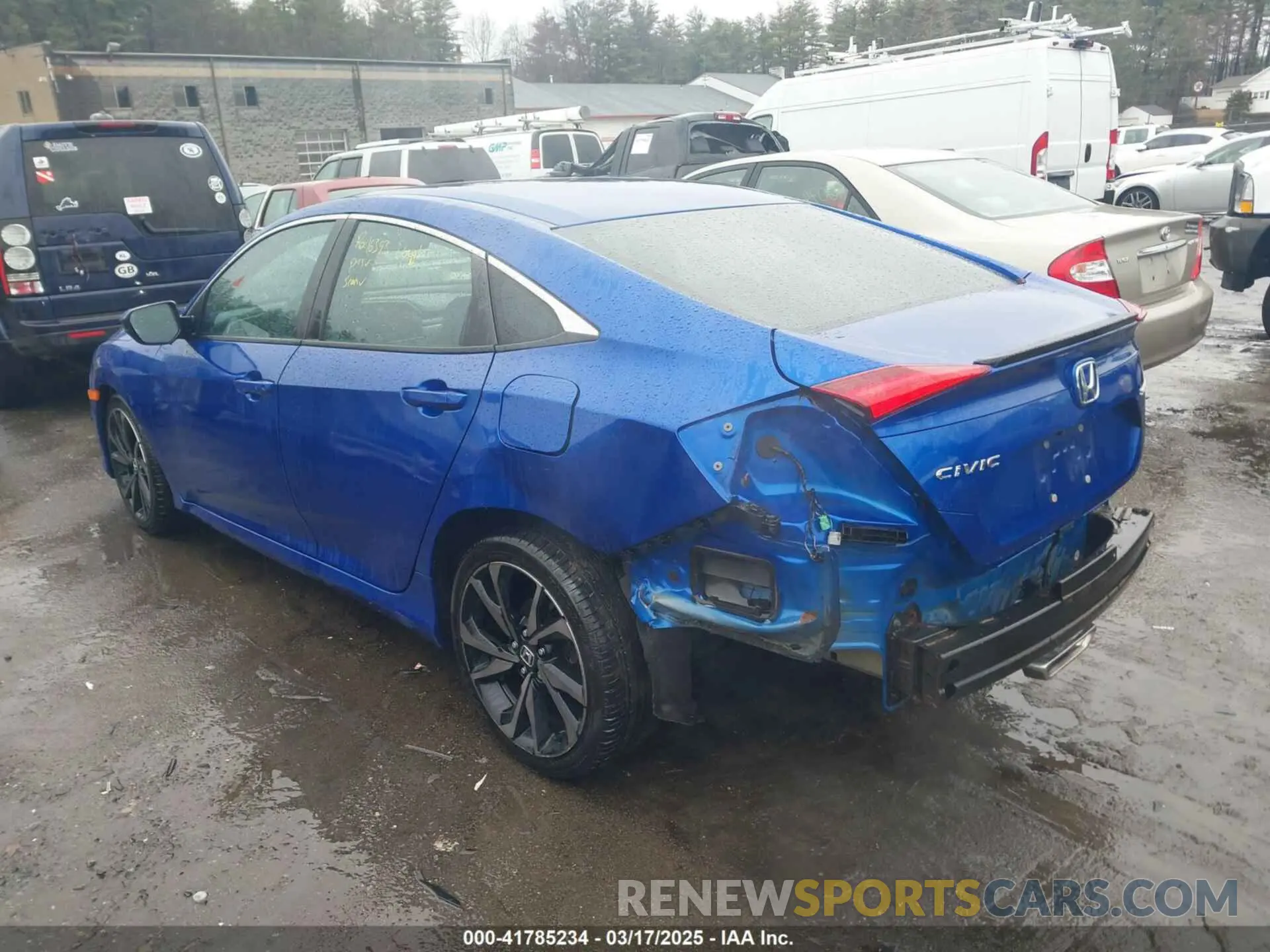 14 Photograph of a damaged car 2HGFC2F80KH602942 HONDA CIVIC 2019