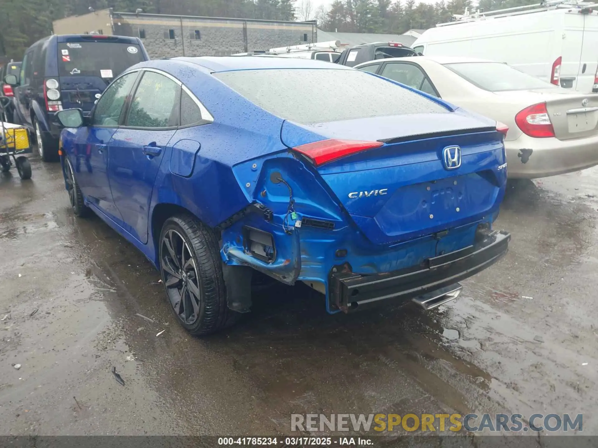 6 Photograph of a damaged car 2HGFC2F80KH602942 HONDA CIVIC 2019
