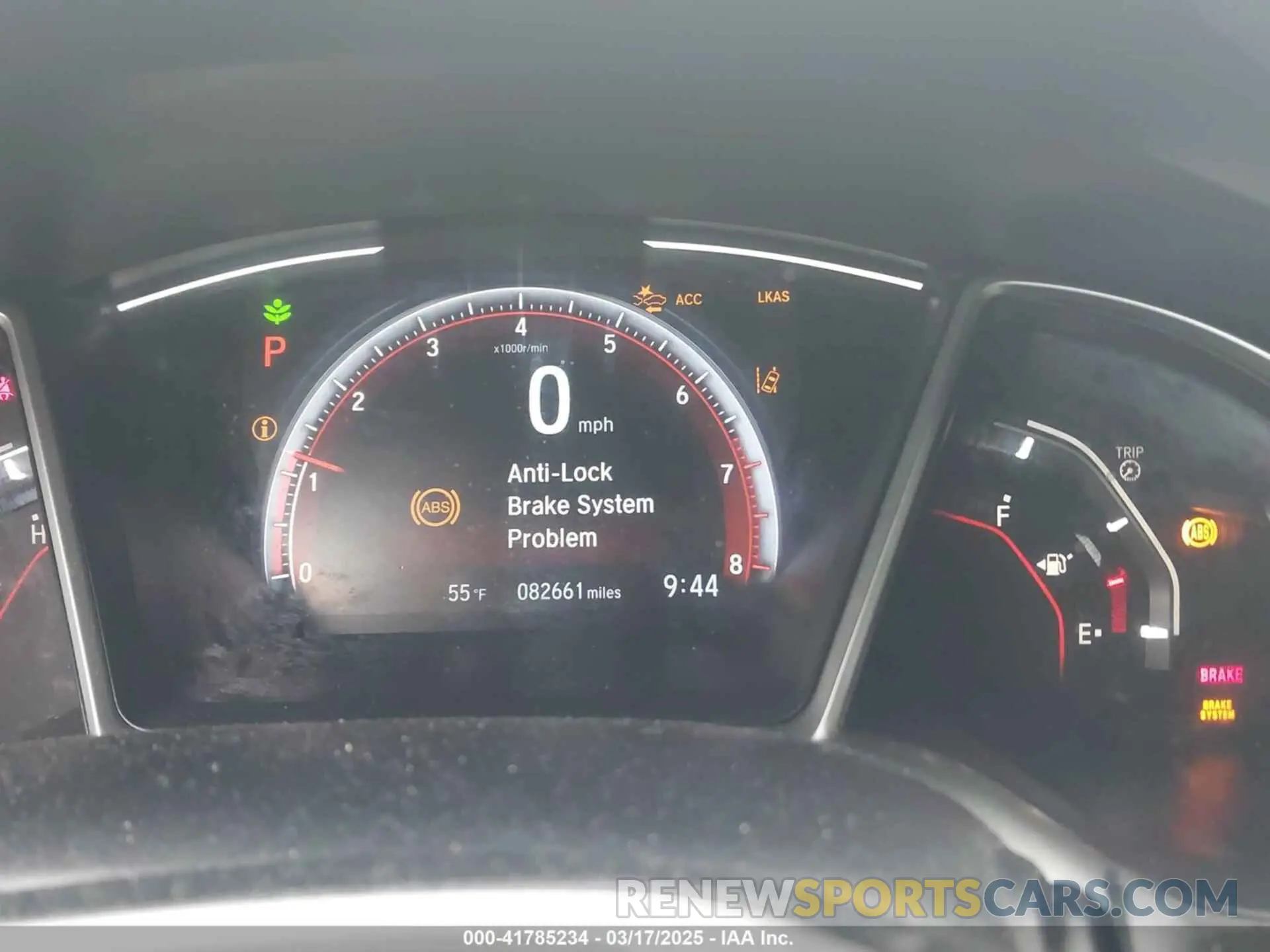 7 Photograph of a damaged car 2HGFC2F80KH602942 HONDA CIVIC 2019