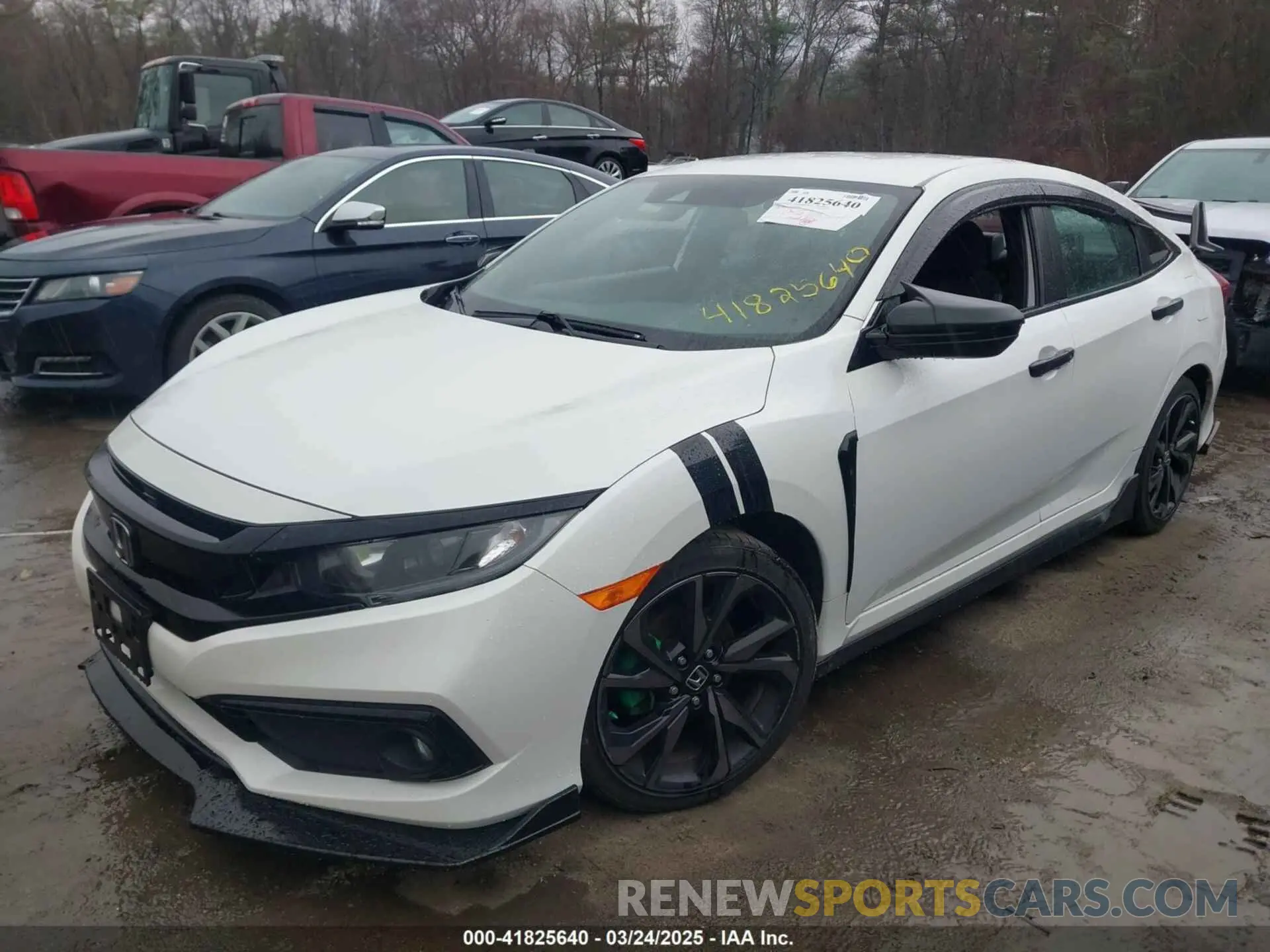 2 Фотография поврежденного автомобиля 2HGFC2F80KH605100 HONDA CIVIC 2019