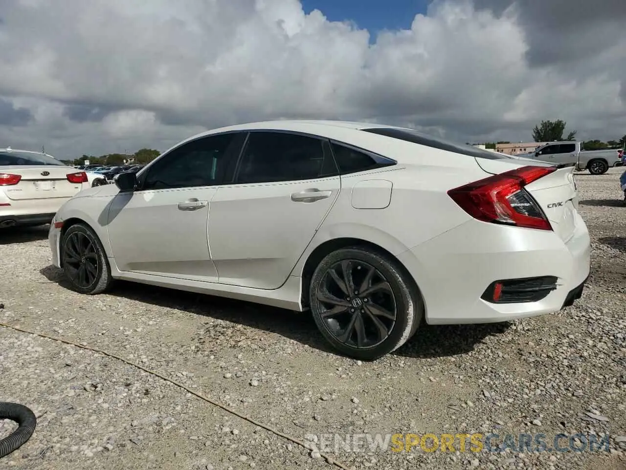 2 Фотография поврежденного автомобиля 2HGFC2F81KH502641 HONDA CIVIC 2019