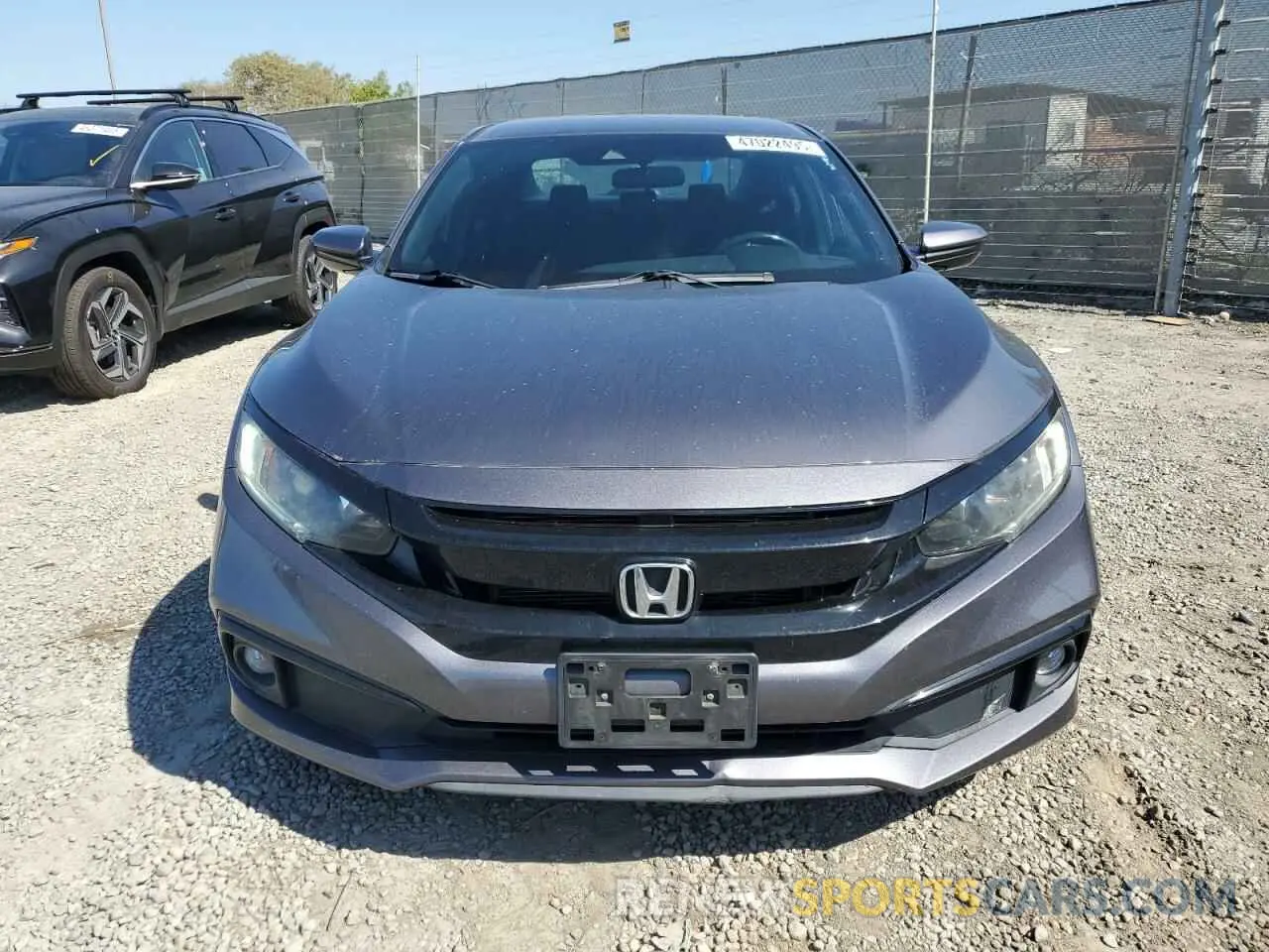 5 Photograph of a damaged car 2HGFC2F81KH513137 HONDA CIVIC 2019