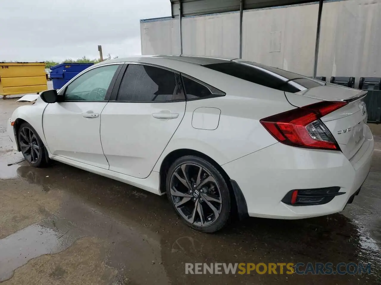 2 Photograph of a damaged car 2HGFC2F81KH518239 HONDA CIVIC 2019
