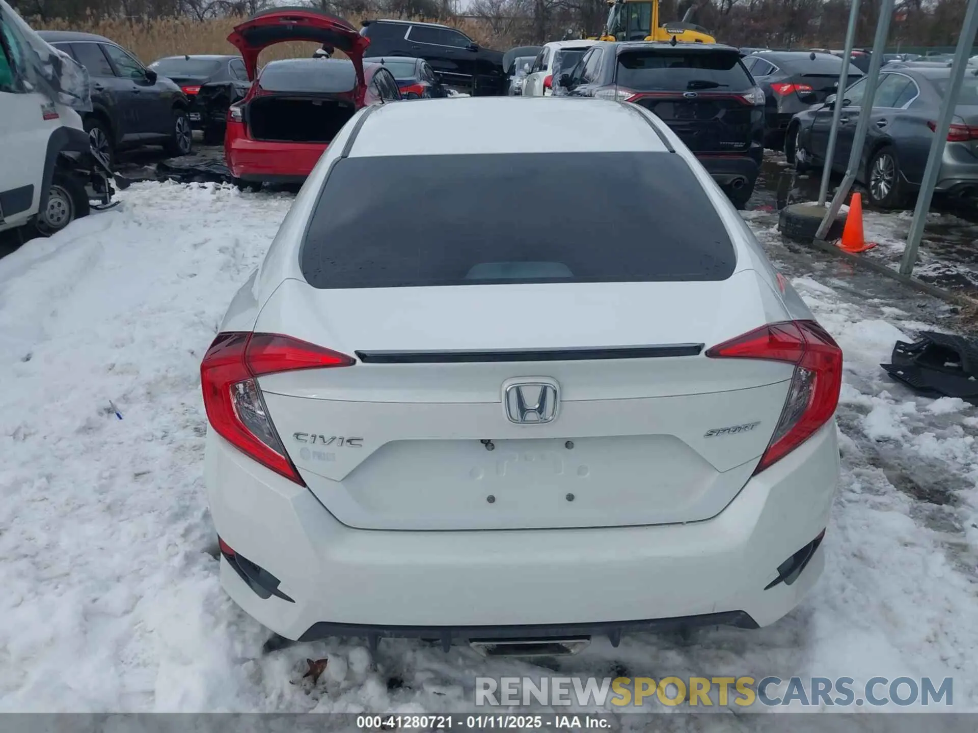 16 Фотография поврежденного автомобиля 2HGFC2F81KH528849 HONDA CIVIC 2019