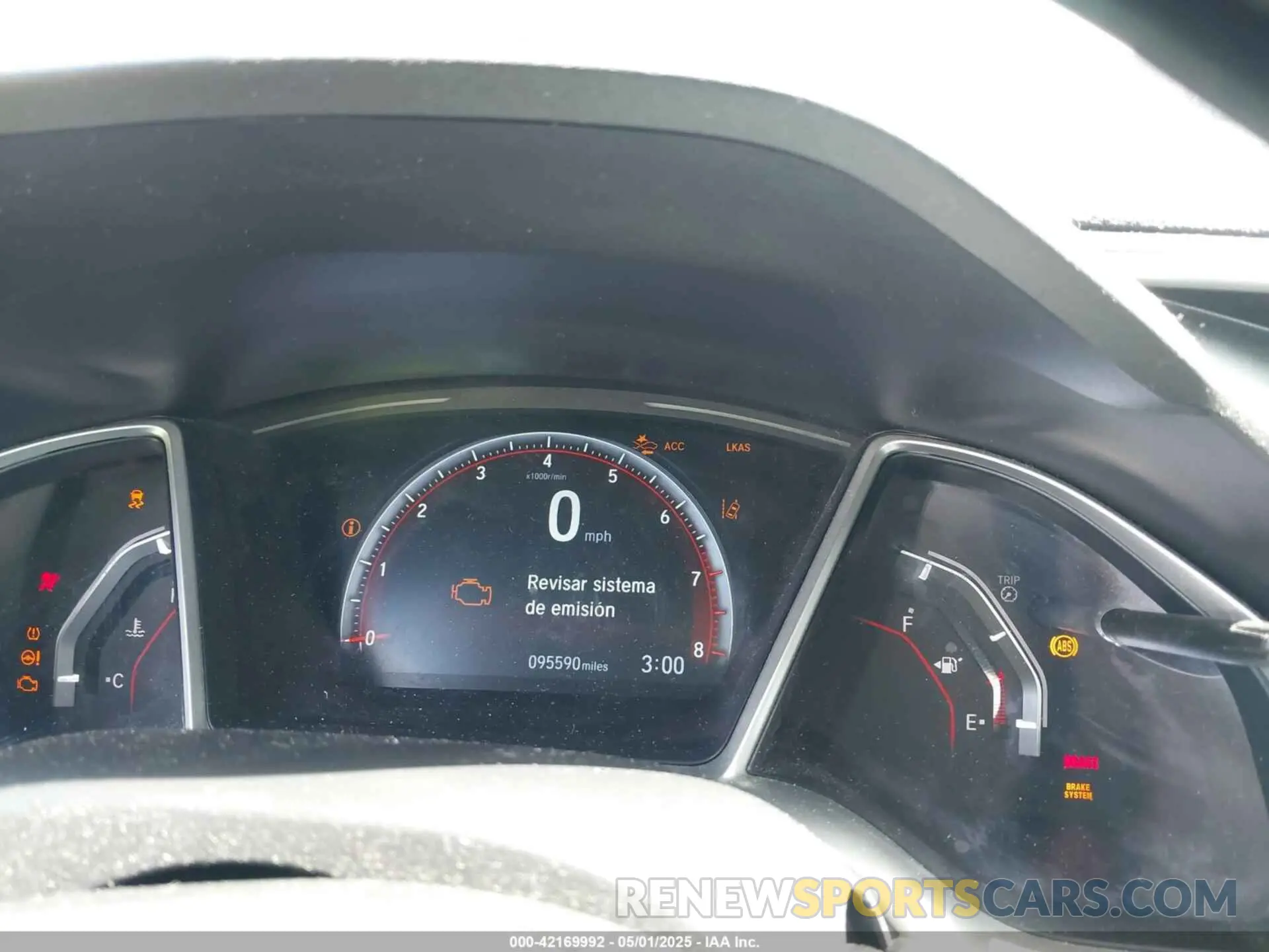 7 Photograph of a damaged car 2HGFC2F81KH529418 HONDA CIVIC 2019