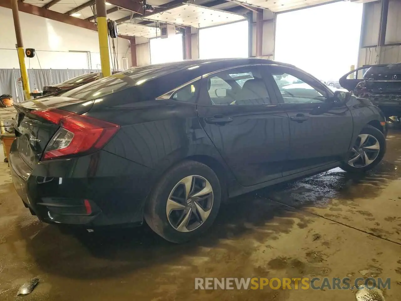 3 Photograph of a damaged car 2HGFC2F81KH529550 HONDA CIVIC 2019