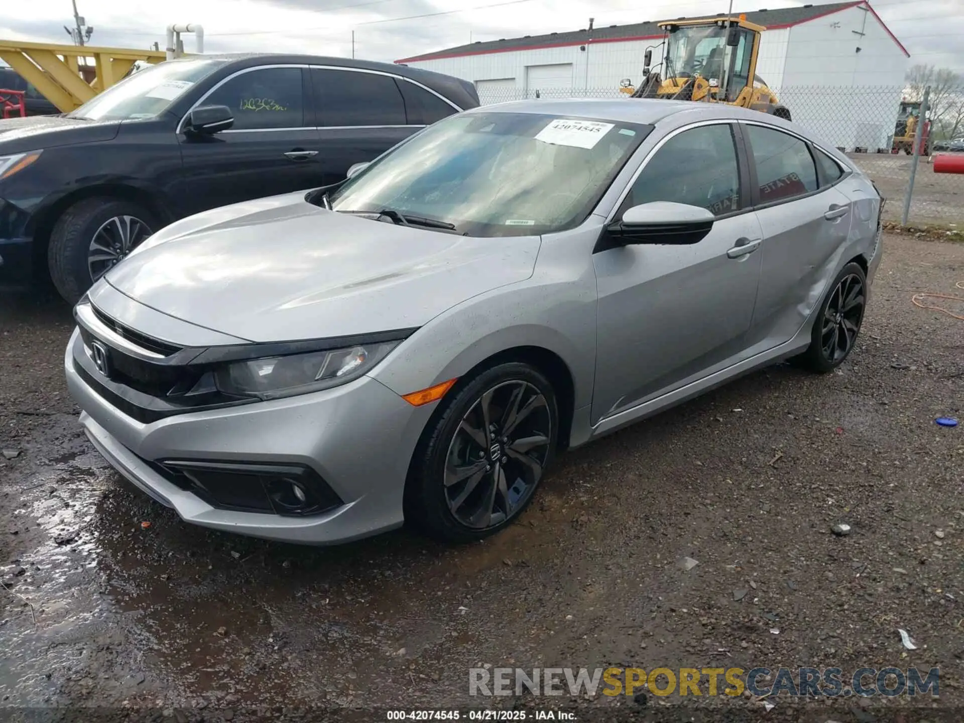 2 Photograph of a damaged car 2HGFC2F81KH532366 HONDA CIVIC 2019