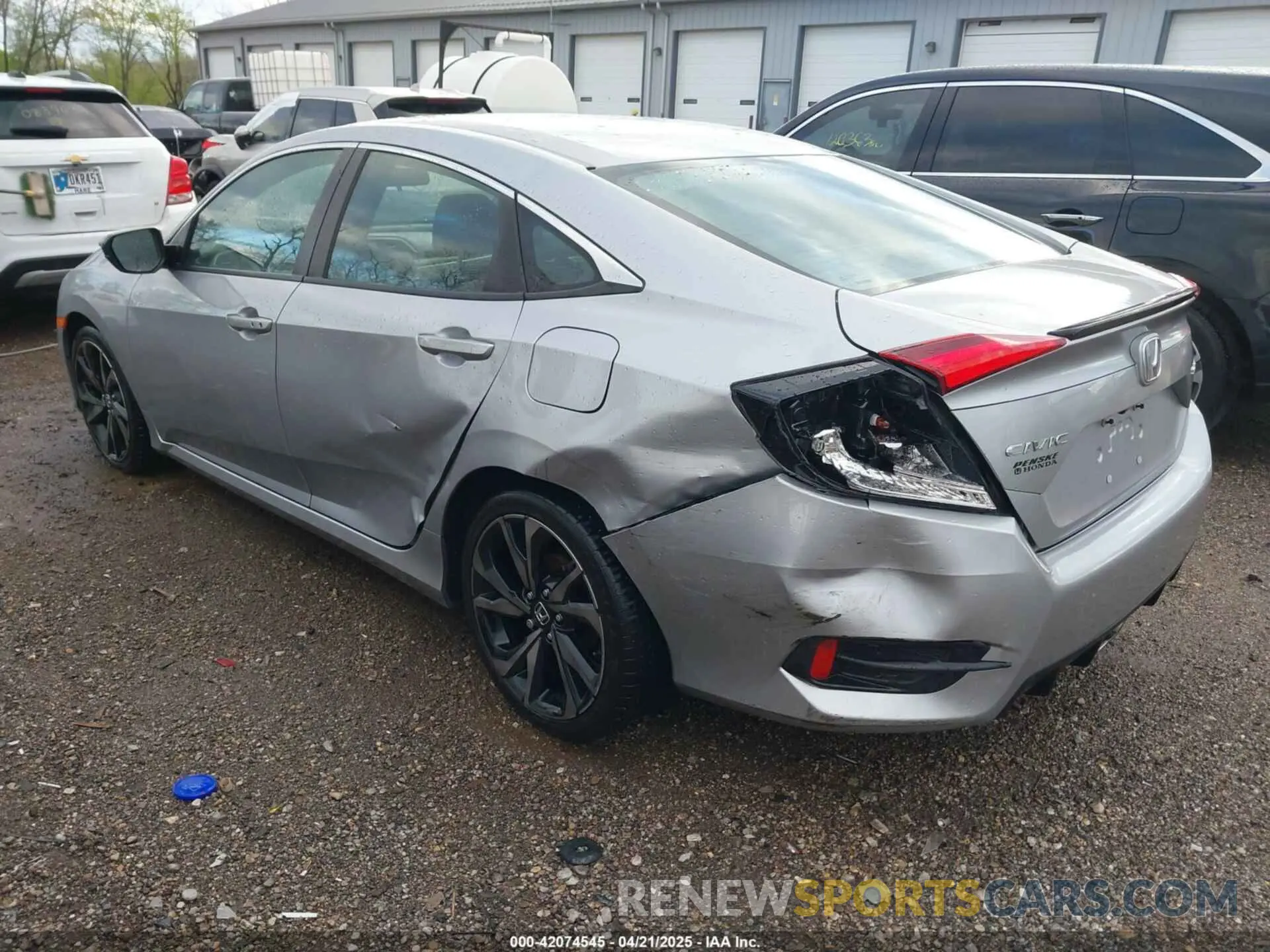 6 Photograph of a damaged car 2HGFC2F81KH532366 HONDA CIVIC 2019