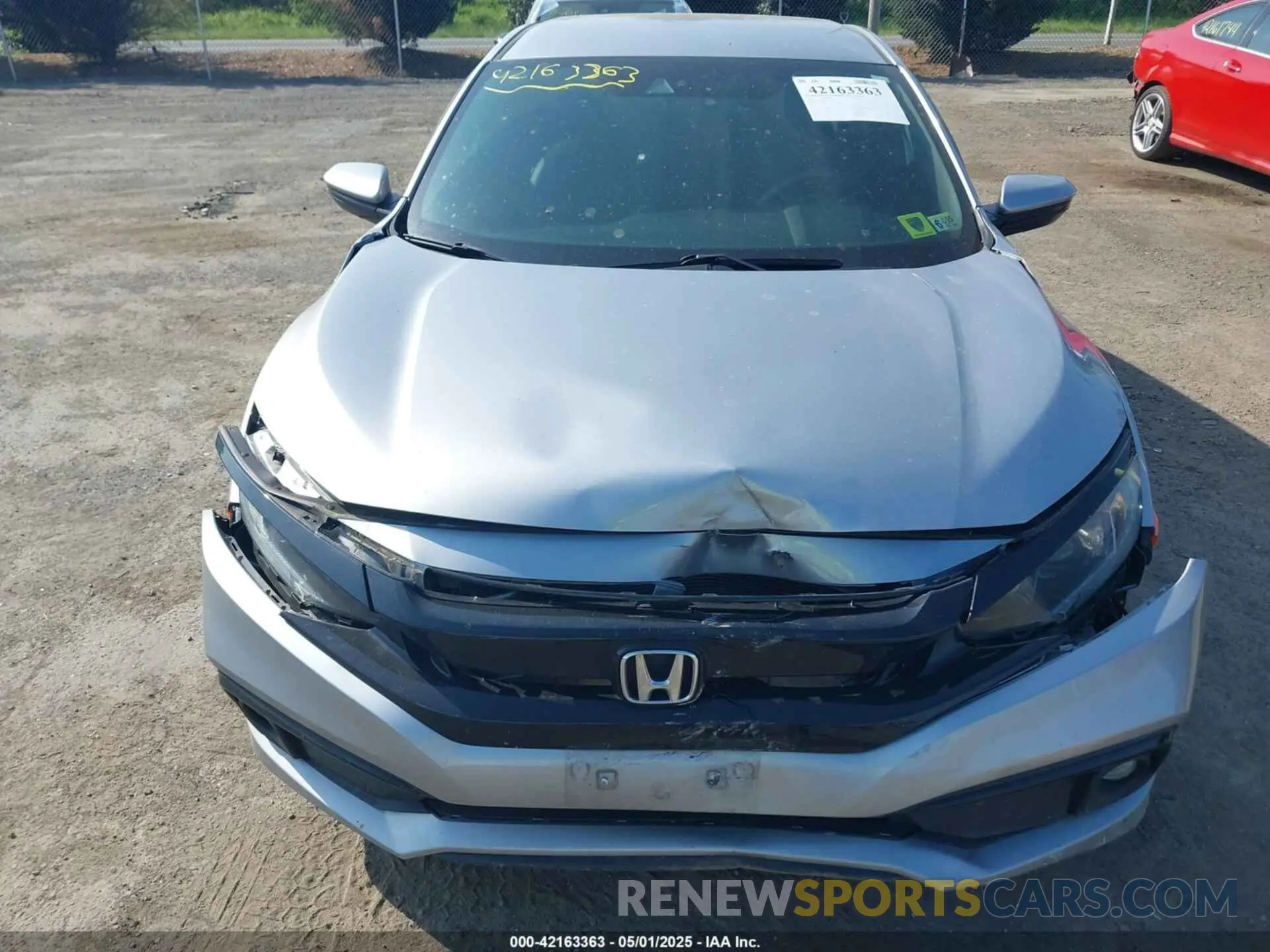 12 Photograph of a damaged car 2HGFC2F81KH535381 HONDA CIVIC 2019