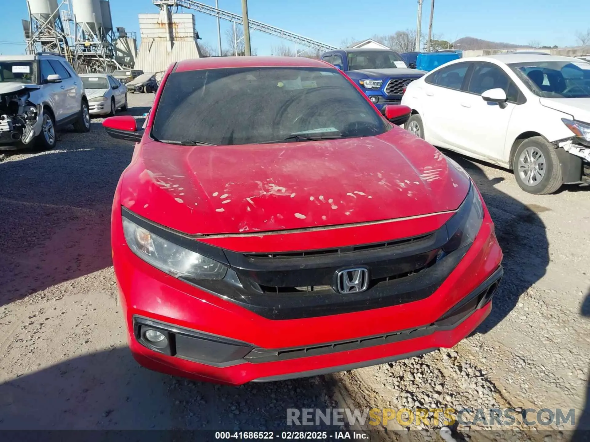 12 Photograph of a damaged car 2HGFC2F81KH535994 HONDA CIVIC 2019
