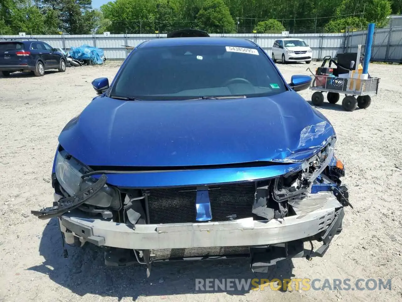 5 Photograph of a damaged car 2HGFC2F81KH539088 HONDA CIVIC 2019