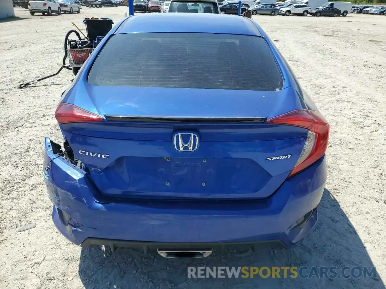 6 Photograph of a damaged car 2HGFC2F81KH539088 HONDA CIVIC 2019