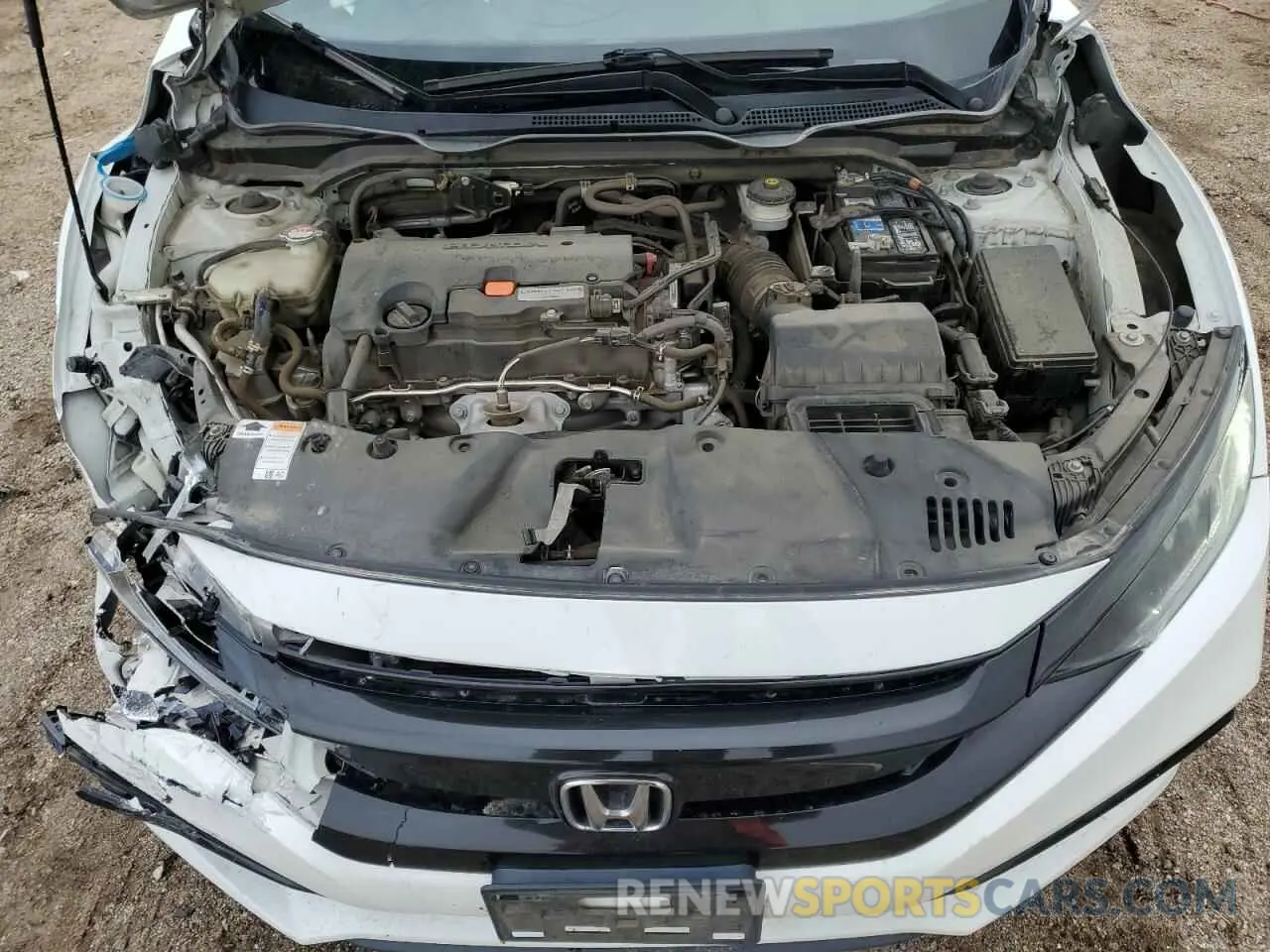 11 Photograph of a damaged car 2HGFC2F81KH542637 HONDA CIVIC 2019