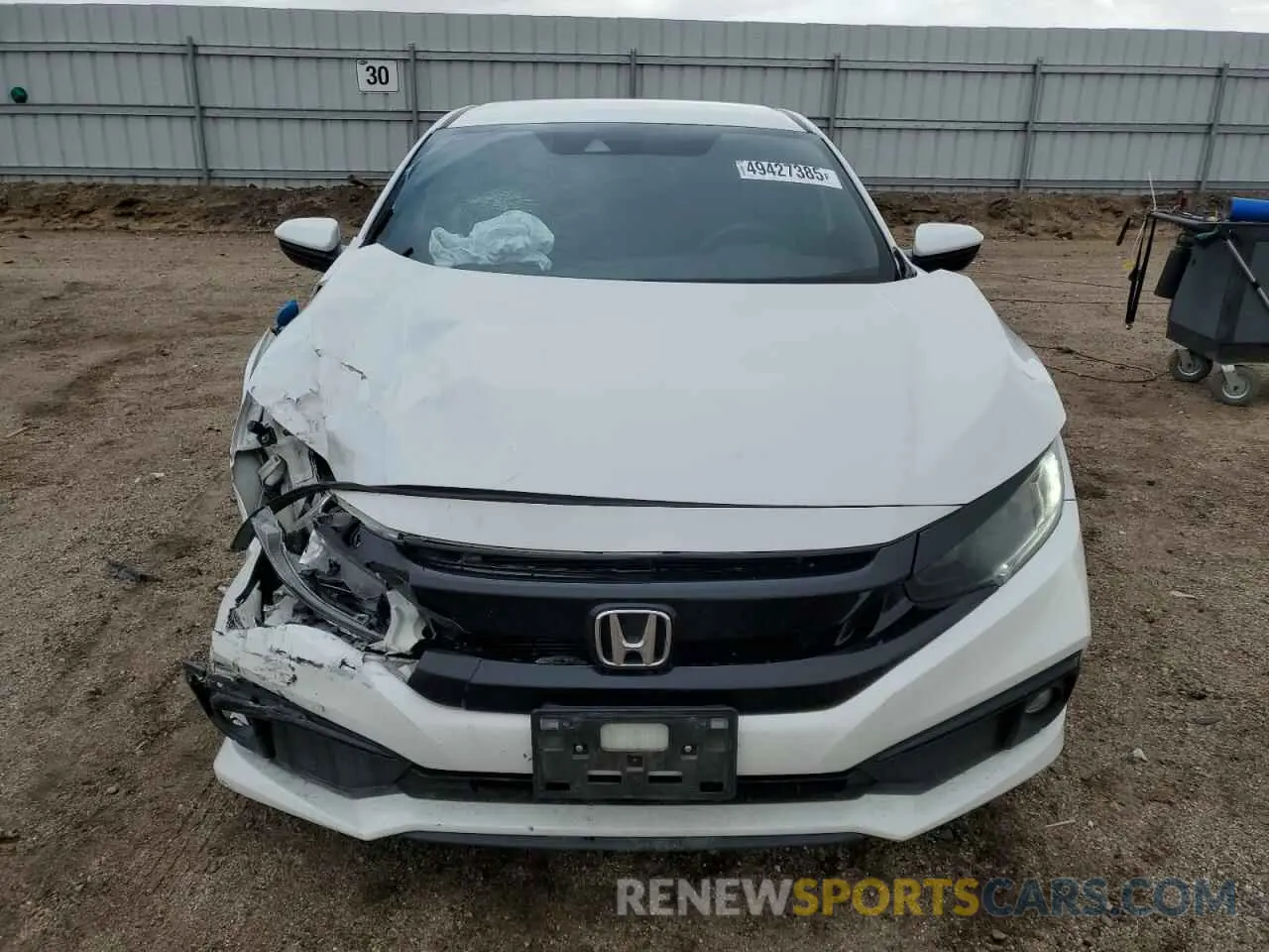 5 Photograph of a damaged car 2HGFC2F81KH542637 HONDA CIVIC 2019