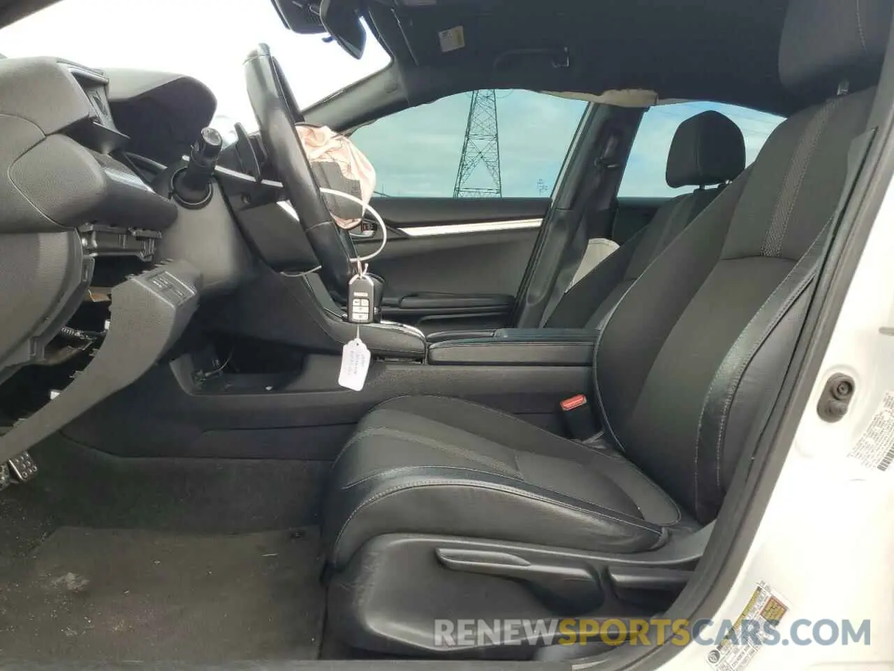 7 Photograph of a damaged car 2HGFC2F81KH542637 HONDA CIVIC 2019