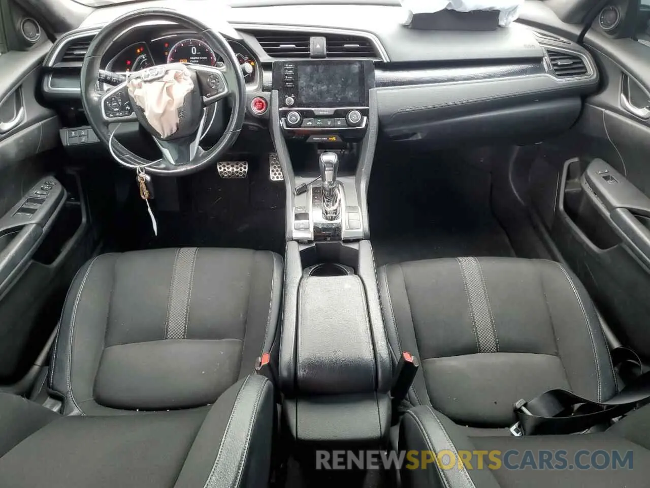 8 Photograph of a damaged car 2HGFC2F81KH542637 HONDA CIVIC 2019