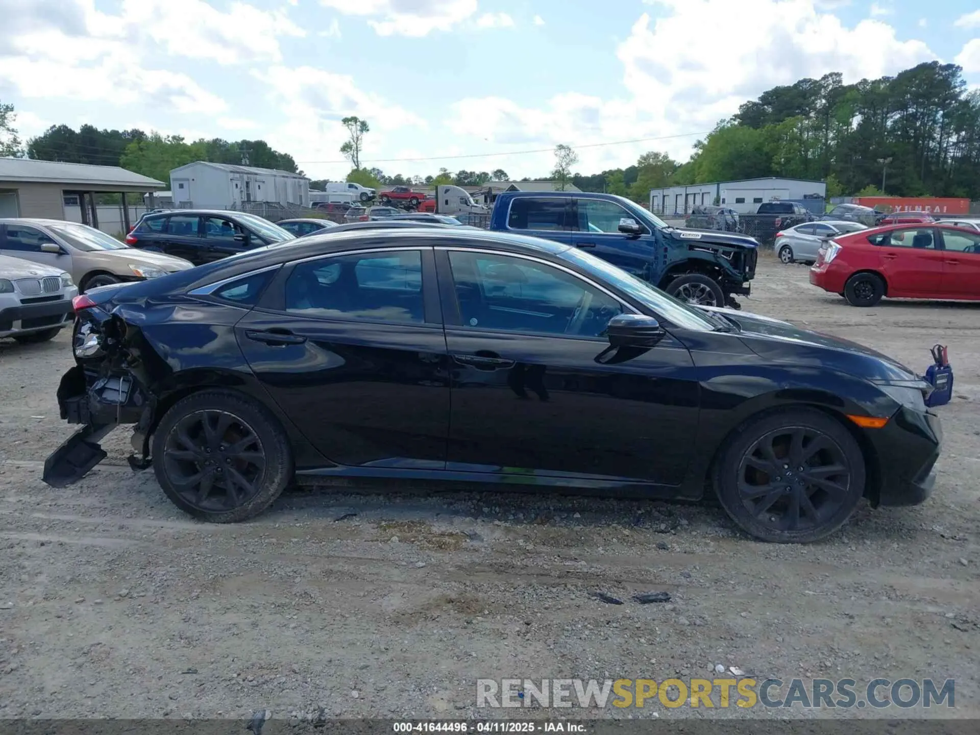 13 Photograph of a damaged car 2HGFC2F81KH548051 HONDA CIVIC 2019