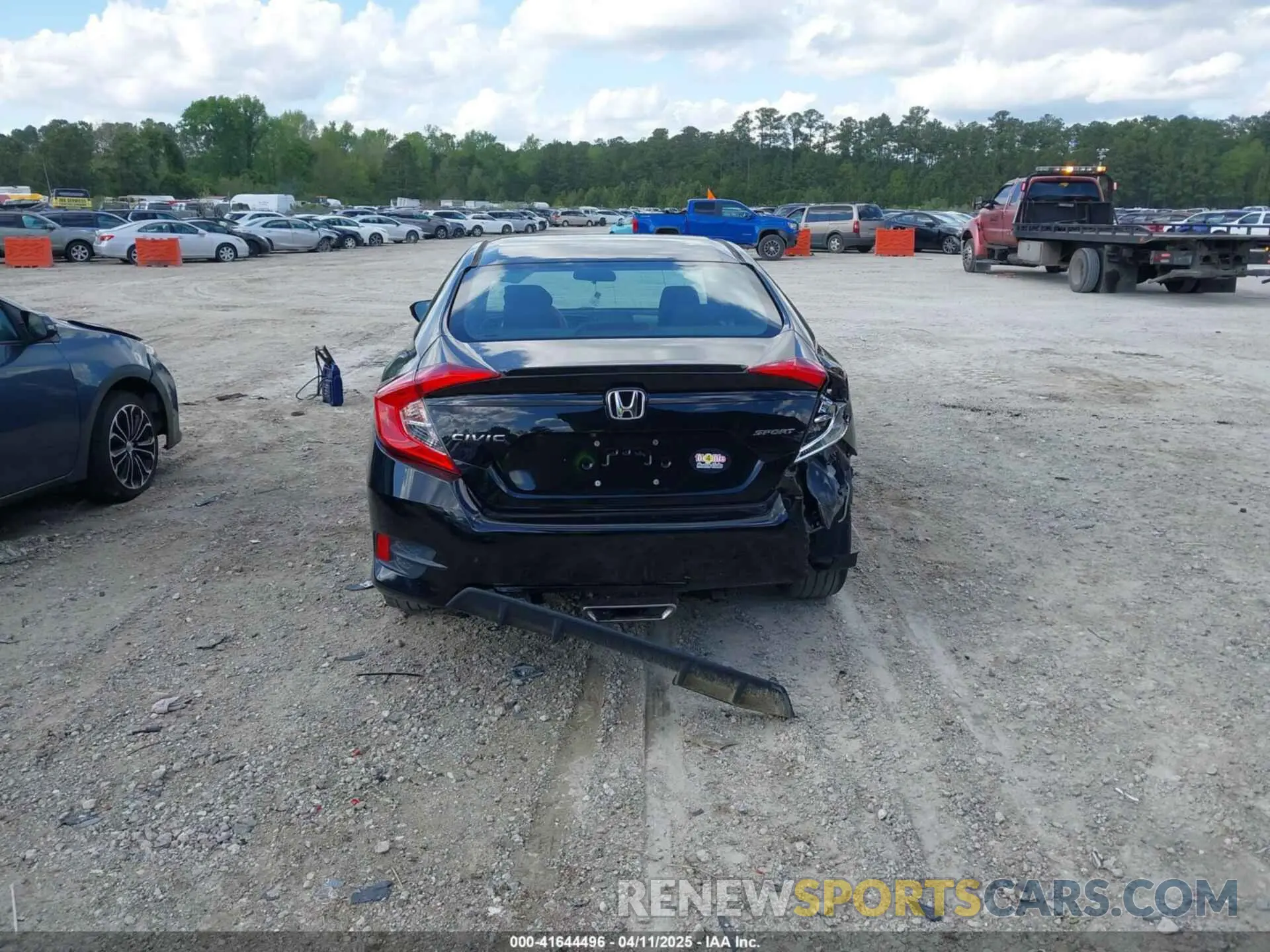 16 Photograph of a damaged car 2HGFC2F81KH548051 HONDA CIVIC 2019
