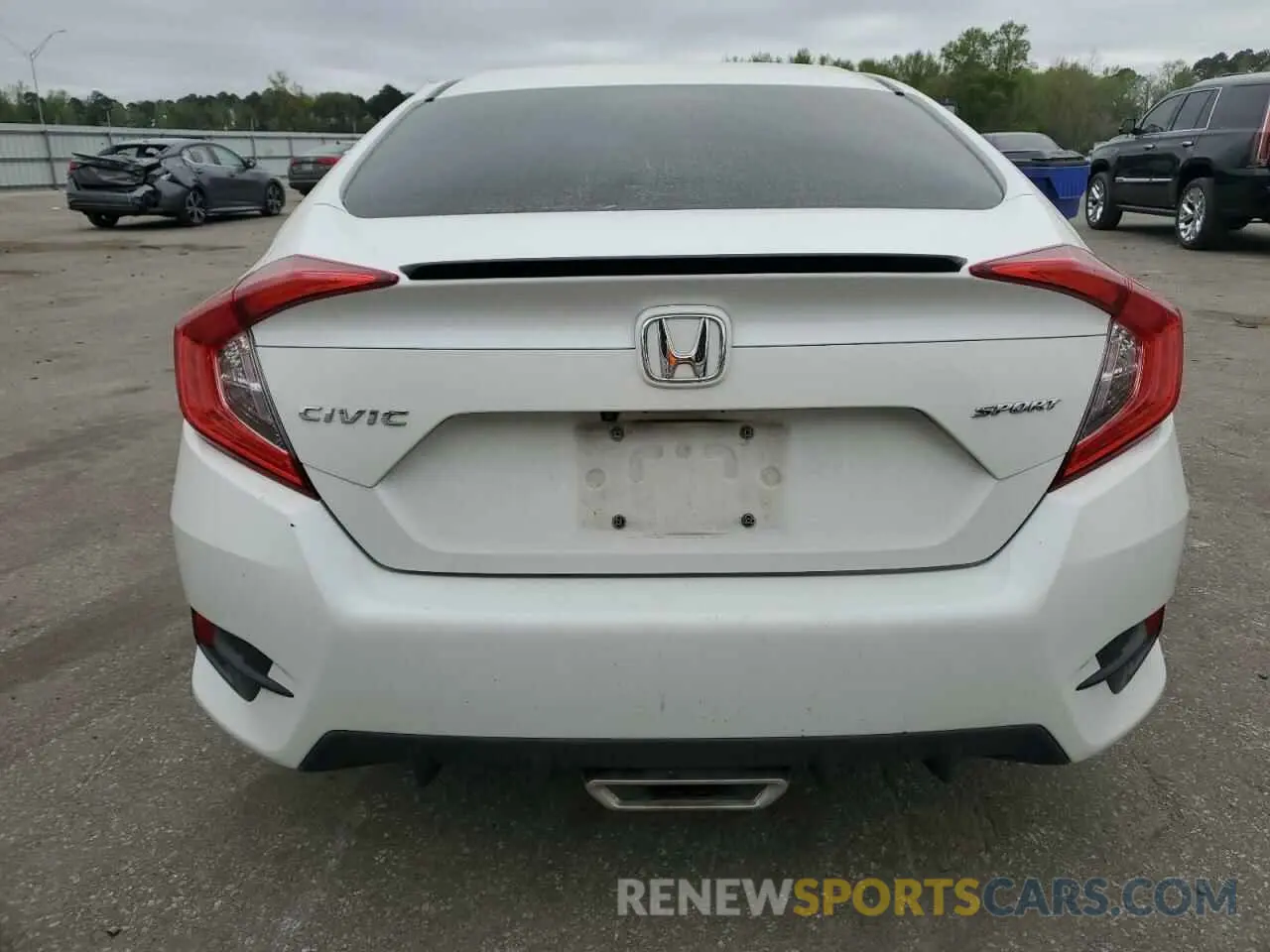 6 Photograph of a damaged car 2HGFC2F81KH574813 HONDA CIVIC 2019