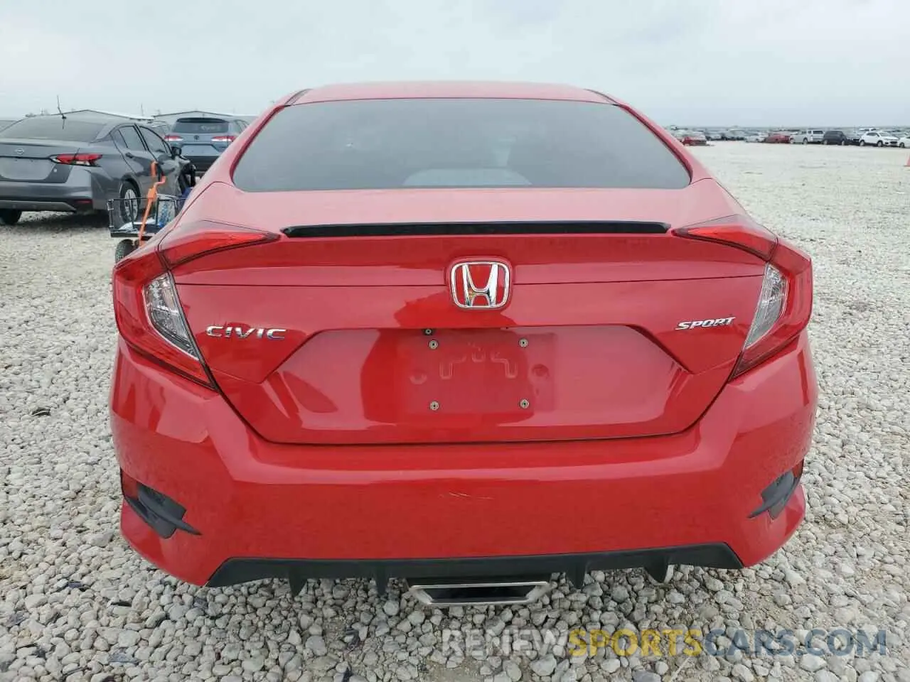 6 Photograph of a damaged car 2HGFC2F82KH505225 HONDA CIVIC 2019