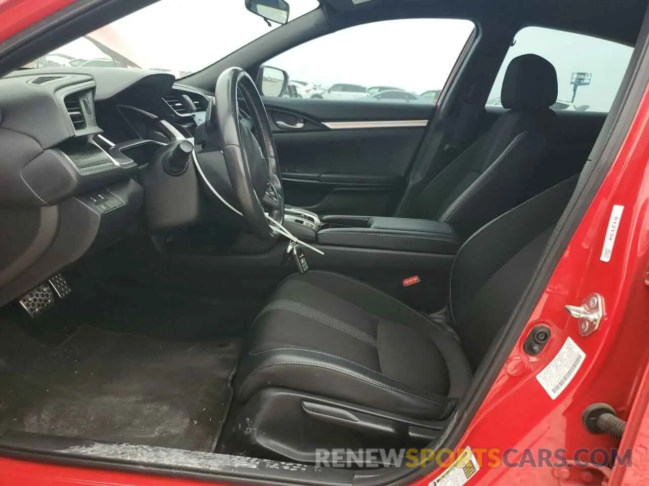 7 Photograph of a damaged car 2HGFC2F82KH505225 HONDA CIVIC 2019