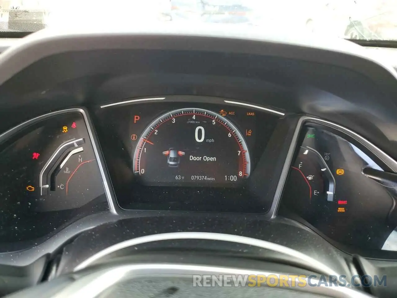 9 Photograph of a damaged car 2HGFC2F82KH521103 HONDA CIVIC 2019