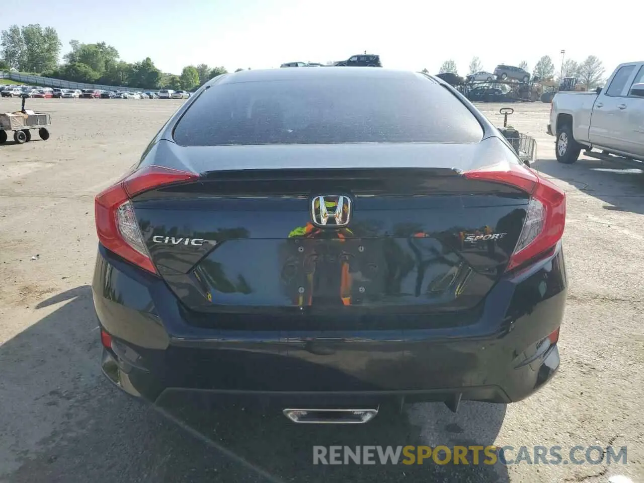 6 Photograph of a damaged car 2HGFC2F82KH526754 HONDA CIVIC 2019