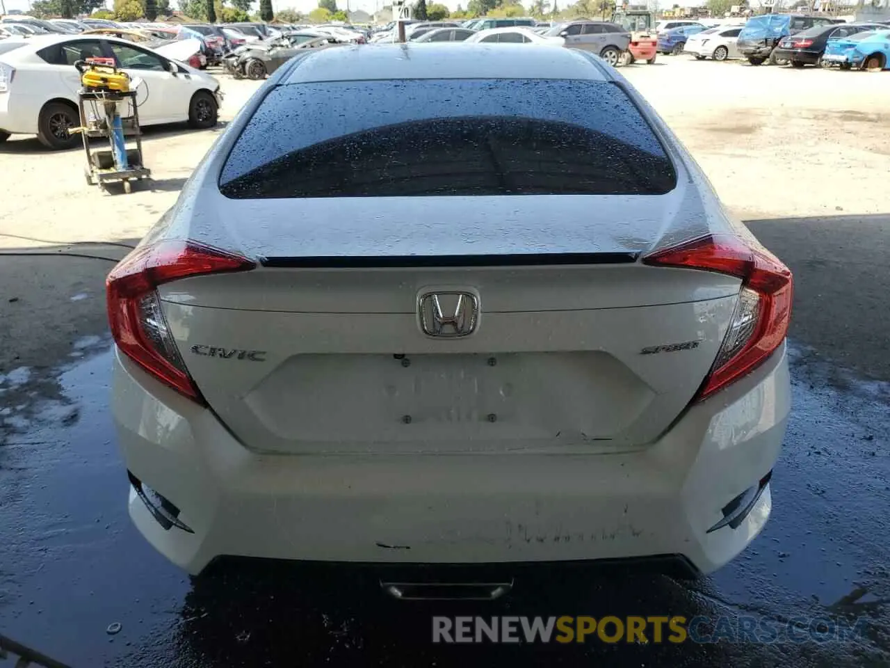 6 Фотография поврежденного автомобиля 2HGFC2F82KH528858 HONDA CIVIC 2019