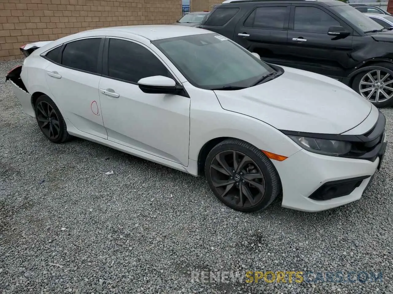 4 Photograph of a damaged car 2HGFC2F82KH528911 HONDA CIVIC 2019