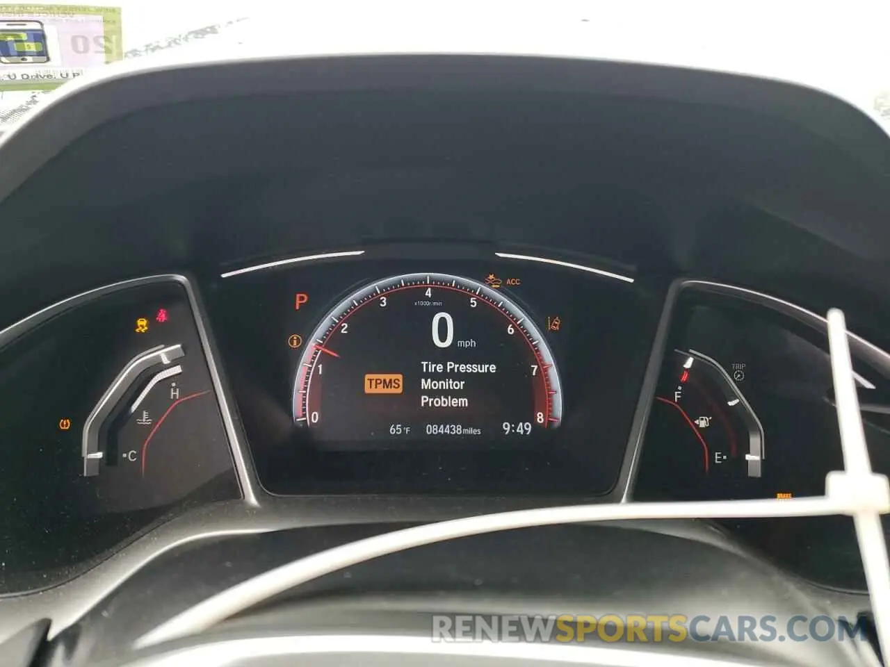 9 Photograph of a damaged car 2HGFC2F82KH531761 HONDA CIVIC 2019