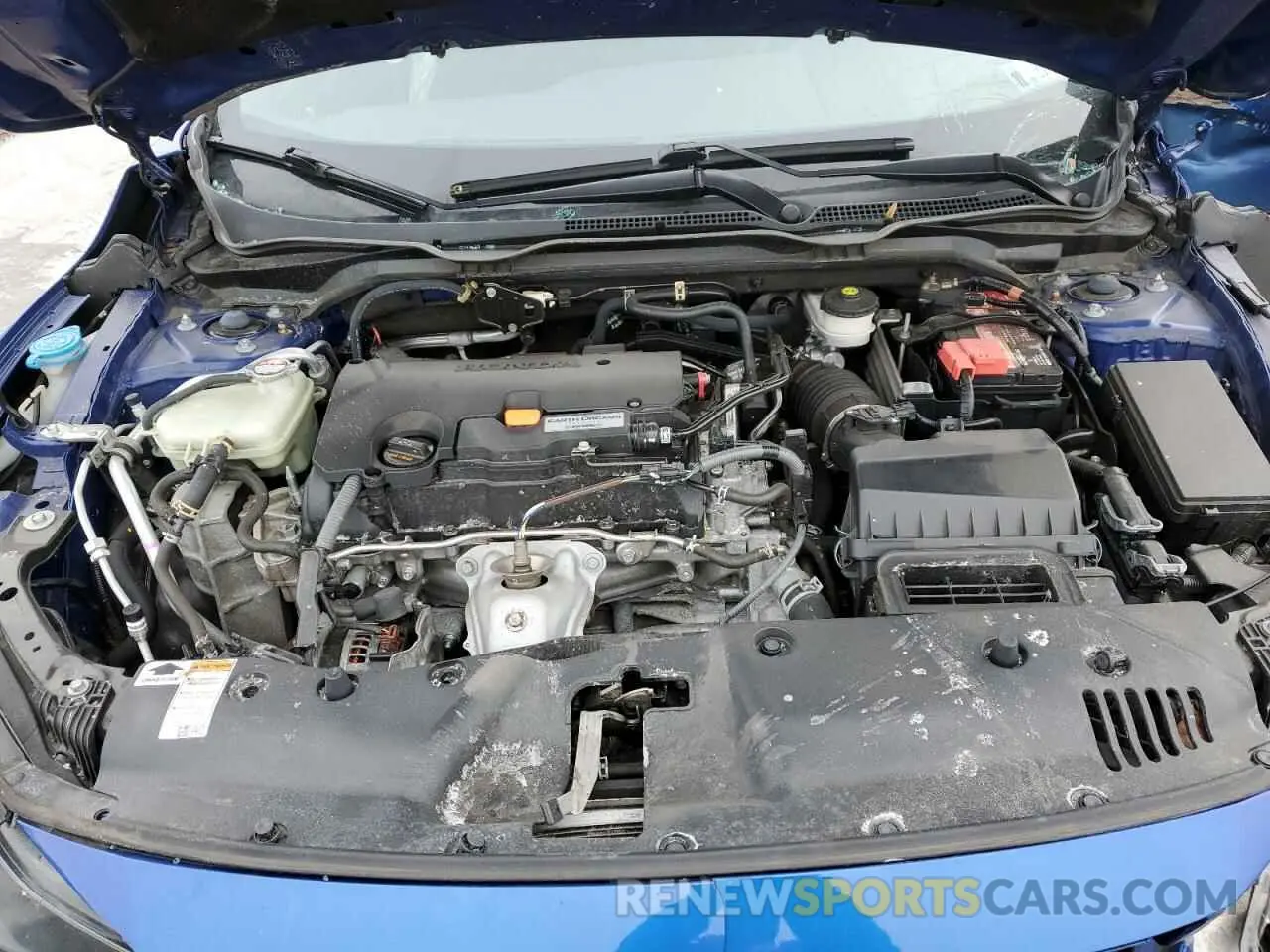 13 Photograph of a damaged car 2HGFC2F82KH536524 HONDA CIVIC 2019