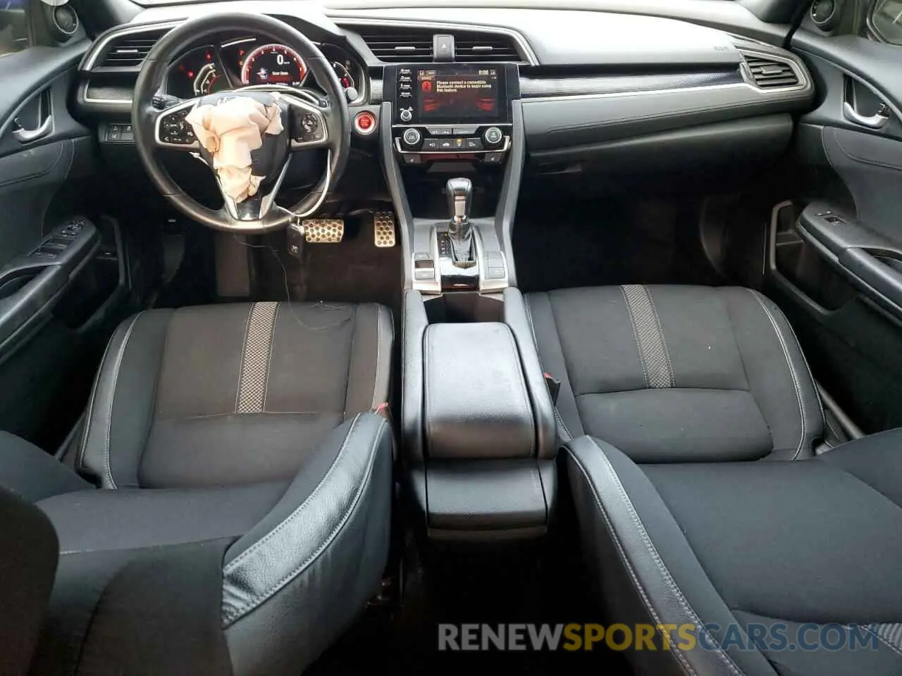 8 Photograph of a damaged car 2HGFC2F83KH020737 HONDA CIVIC 2019