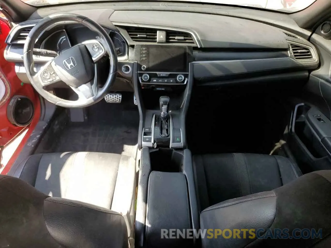 8 Photograph of a damaged car 2HGFC2F83KH501409 HONDA CIVIC 2019
