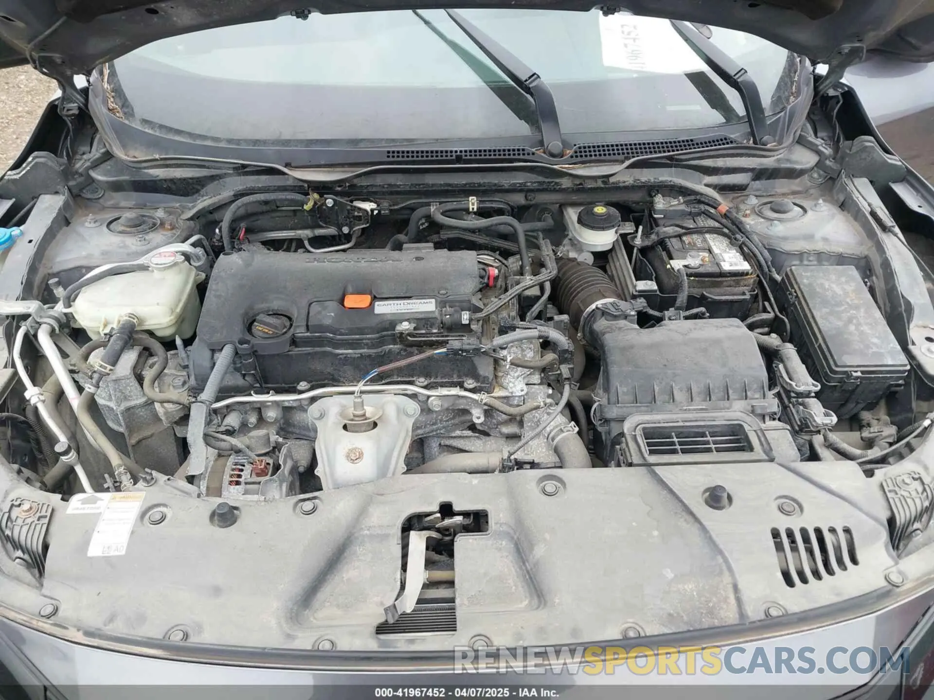 10 Фотография поврежденного автомобиля 2HGFC2F83KH515794 HONDA CIVIC 2019