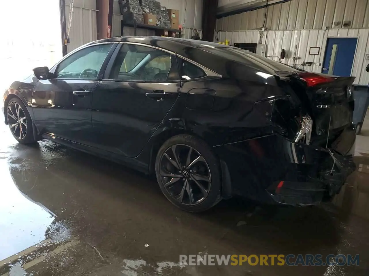 2 Photograph of a damaged car 2HGFC2F83KH531722 HONDA CIVIC 2019