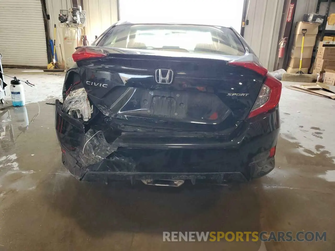 6 Photograph of a damaged car 2HGFC2F83KH531722 HONDA CIVIC 2019