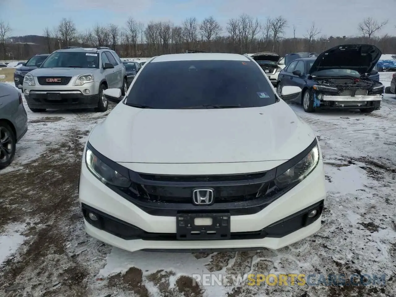 5 Photograph of a damaged car 2HGFC2F83KH535317 HONDA CIVIC 2019