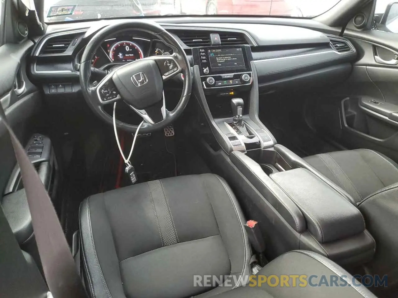 8 Photograph of a damaged car 2HGFC2F83KH535317 HONDA CIVIC 2019