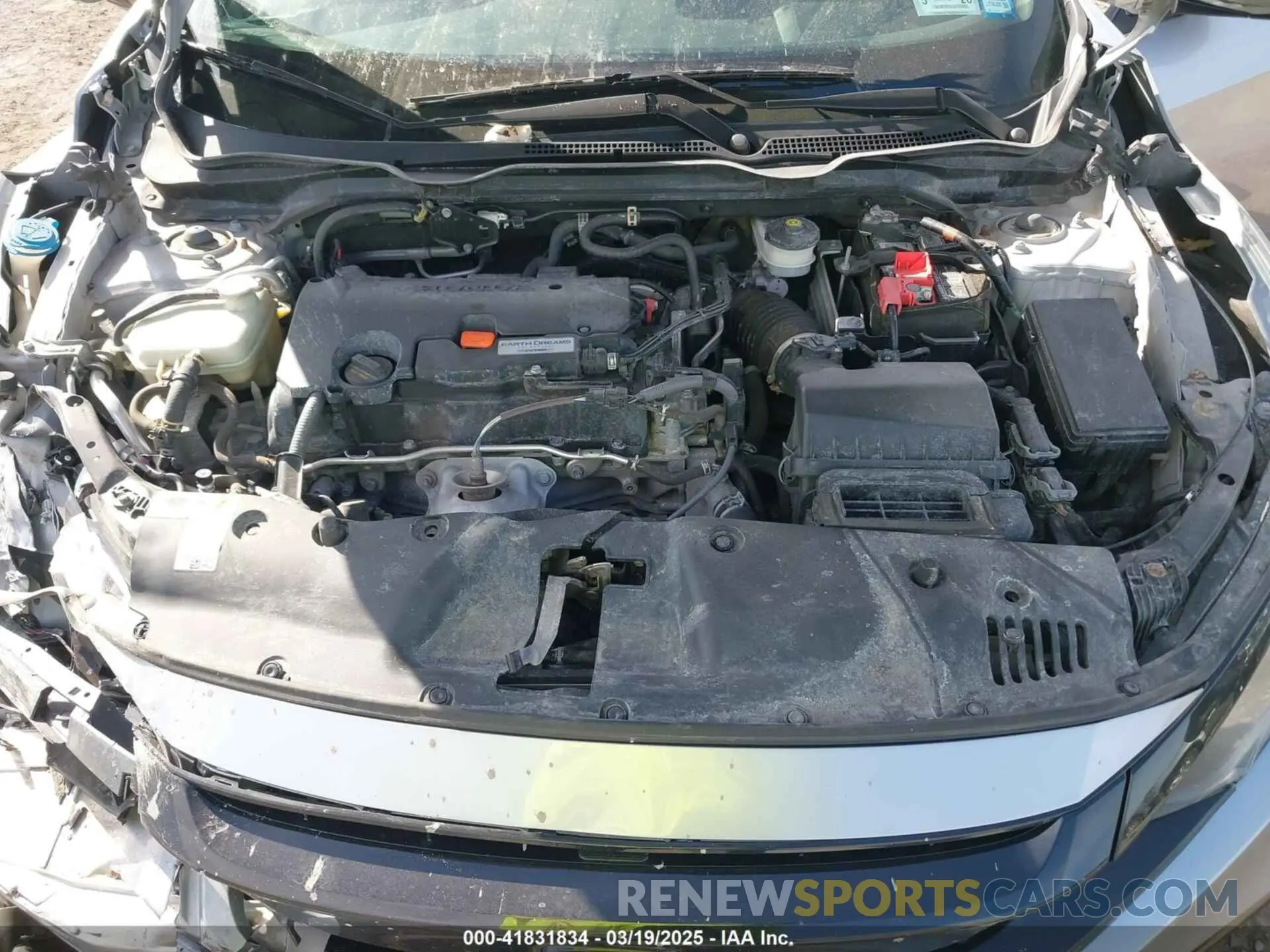 10 Photograph of a damaged car 2HGFC2F83KH542347 HONDA CIVIC 2019