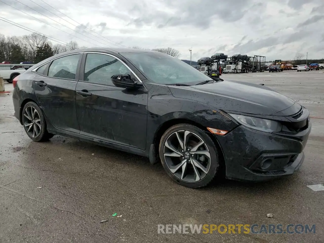 4 Photograph of a damaged car 2HGFC2F83KH550531 HONDA CIVIC 2019