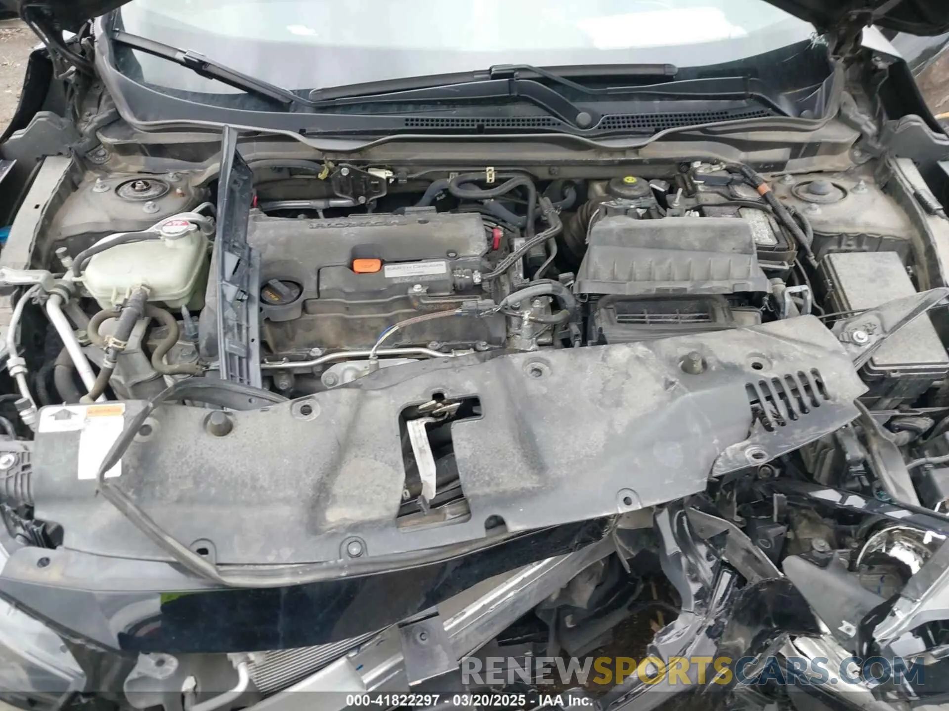 10 Photograph of a damaged car 2HGFC2F83KH566955 HONDA CIVIC 2019